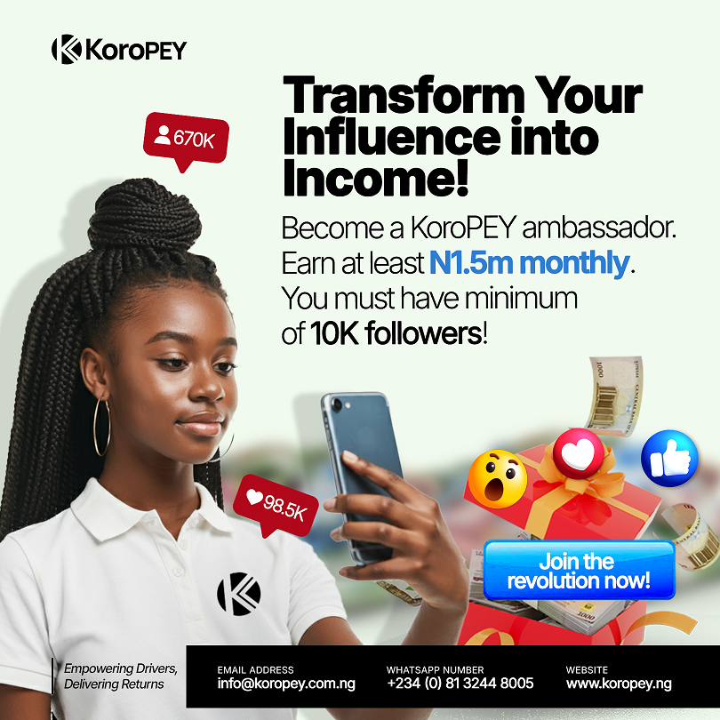 KoroPey Influencer Ambassador